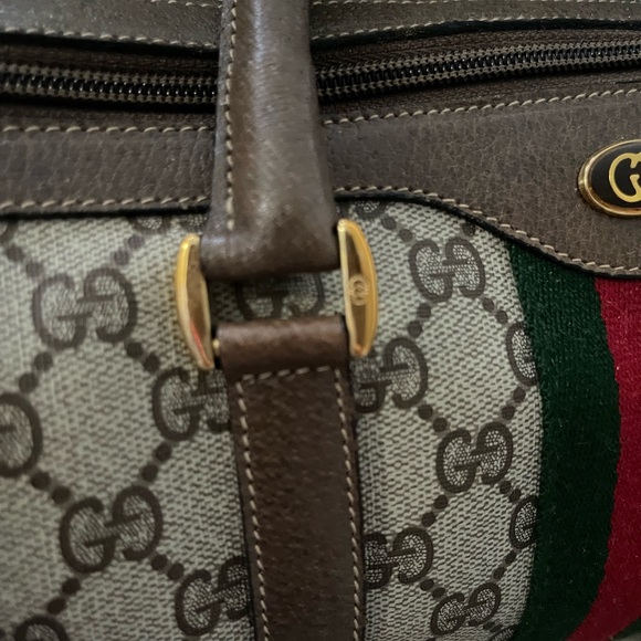 AUTHENTIC Gucci Boston Bag - Sherry Line - Picture 7 of 8